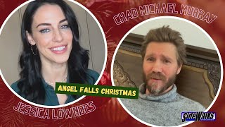 Chad Michael Murray and Jessica Lowndes talk career and Angel Falls Christmas movie