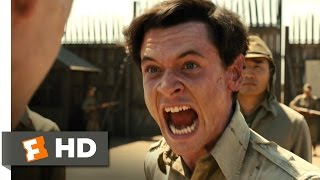 Unbroken 810 Movie CLIP  Punch Him in the Face 2014 HD