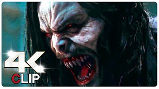 Morbius Becomes The Living Vampire Scene  MORBIUS NEW 2022 Movie CLIP 4K