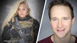 Actress Carly Schroeder leaves Hollywood to join US Army  Ben Davies