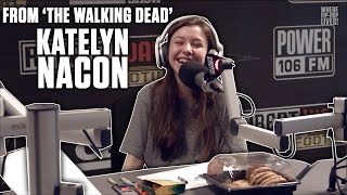 Katelyn Nacon of The Walking Dead Talks Singing Career Crying On Cue  And More