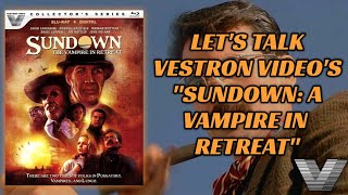SUNDOWN THE VAMPIRE IN RETREAT 1989  VESTRON VIDEO  BLURAY MOVIE REVIEW  80s Vampires Restored