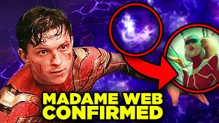 SPIDERVERSE Expanding Madame Web SpiderMan No Way Home Cameo Explained