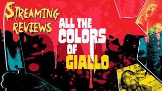 Streaming Review All the Colors of Giallo Amazon