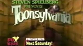 Toonsylvania  Premieres Saturday  1998 Fox Kids Commercial