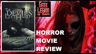THE DEVILS LEFT HAND  2023  2019 Laurene Landon  aka AGRAMONS GATE Horror Movie Review