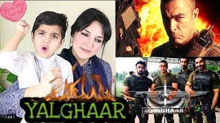 Yalghaar Movie Official Trailer  Pakistani Film  Starring Shaan Shahid Humayun Saeed  Reaction