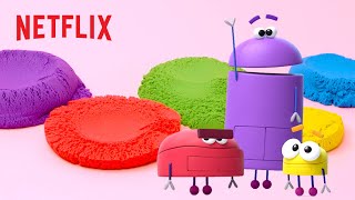 Learn Colors with the StoryBots Sand  Netflix Jr