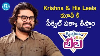 Director Ravikanth Perepu about Krishna  His Leela movie sequel  Talking Movies with iDream