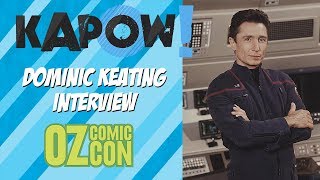 Dominic Keating Interview Oz Comic Con