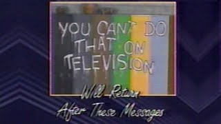 You Cant Do That on Television  Halloween  Nickelodeon Complete Broadcast 10311984  