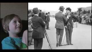 Silent Impressions KID AUTO RACES AT VENICE 1914  Charlie Chaplin First Movie as The Tramp