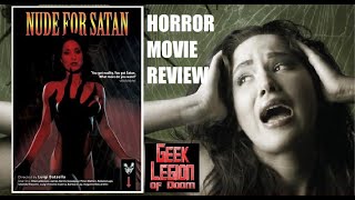 NUDE FOR SATAN  1974 Rita Calderoni  aka NUDA PER SATANA Gothic Exploitation Horror Movie Review