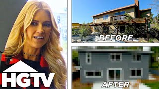 This Disaster Home Was COLLAPSING before the Remodel  Flip or Flop  HGTV