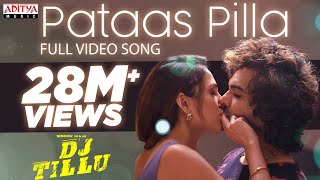 PataasPilla Full Video Song  DJTillu  Siddhu Neha Shetty  Vimal Krishna  Anirudh  Sricharan