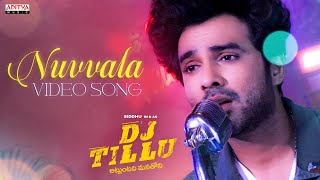 Nuvvala Video Song  DJTillu  Siddhu Neha Shetty  Vimal Krishna  Sri Charan Pakala