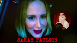 Sarah Paulson asking Madonna a question  Madame X Presents Madame Xtra QA TV Special 2021