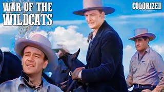 War of the Wildcats  JOHN WAYNE  Colorized Western Movie  Action Film