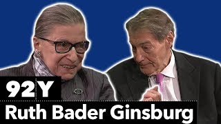 Supreme Court Justice Ruth Bader Ginsburg in Conversation with Charlie Rose