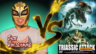 TRIASSIC ATTACK  Movie Review  Emilia Clarke Reanimated Fossil Dinosaurs  Slammarang