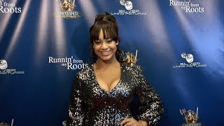 Nia Sioux Runnin from my Roots Premiere Red Carpet