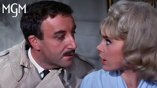 A SHOT IN THE DARK 1964  Clouseau Sets Himself on Fire  MGM