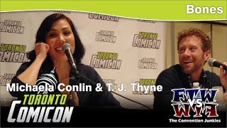 Bones  T J Thyne  Michaela Conlin  Toronto ComiCon  Full Panel