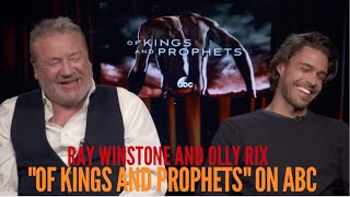 Interview with Ray Winstone  Olly Rix from ABCs OF KINGS AND PROPHETS OfKingsandProphets
