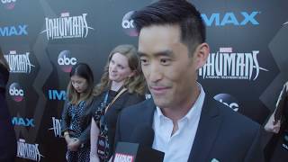 Eme Ikwuakor Ken Leung and Mike Moh on Marvels Inhumans