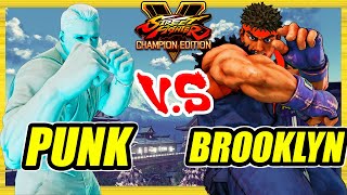 SFV CE  Punk Eleven Cody vs Brooklyn Knight Ryu  Ranked Set  Street Fighter 5