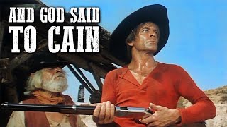 And God Said to Cain  SPAGHETTI WESTERN  Horror  Klaus Kinski  Full Length Western Movie