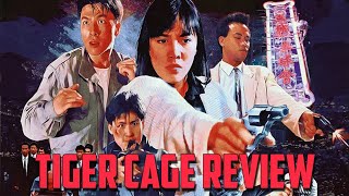 Tiger Cage  Movie Review  1988  88 Films  Bluray   Dak ging to lung  Yuen WooPing