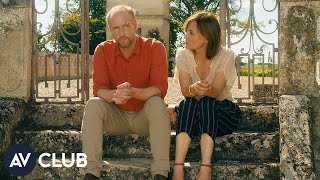 Matt Walsh and Judith Godrche on Under The Eiffel Tower and getting drunk on set