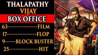 Thalapathy Vijay Career Box Office Collection Analysis HitBlockbuster and Flop Movies List Tamil