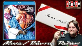 KILLER PARTY 1986  MovieBluray Review Scream Factory