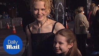What a transformation Daveigh Chase at The Ring premiere in 2002  Daily Mail