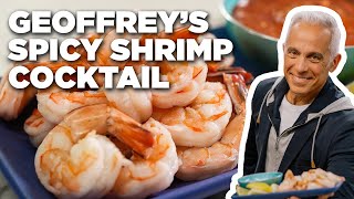 Geoffrey Zakarians Iron Chef Spicy Shrimp Cocktail  The Kitchen  Food Network