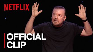 No Ricky Gervais Does NOT Believe In God  Ricky Gervais SuperNature  Netflix