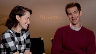 BREATHE interviews  Andrew Garfield Claire Foy Andy Serkis