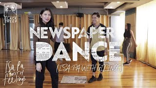 Isa Pa With Gilings Newspaper Dance  Carlo Aquino and Maine Mendoza  Isa Pa With Feelings