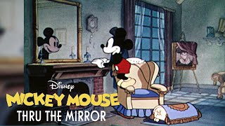 Mickey Mouse Thru the Mirror 1936 Disney Short Animation
