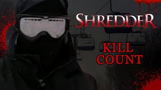 Shredder 2001  Kill Count S06  Death Central