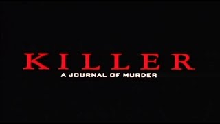 Killer Journal DUn Assassin Killer A Journal Of Murder  Bande Annonce VOST