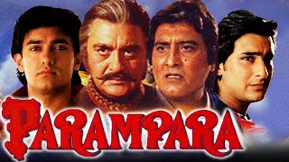 Parampara 1993 Bollywood Blockbuster Action Hindi Movie  Aamir KhanSaif Ali Khan Raveena Tandon