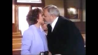 PERRY MASON KISSES DELLA STREET FOR THE FIRST TIME AFTER 36 YEARS