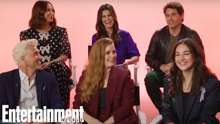 The Cast of Disenchanted on Their Magical Roles  D23 2022  Entertainment Weekly