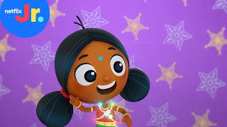 Stomp Pop Quiet Diwali Song for Kids  Deepa  Anoop  Netflix Jr