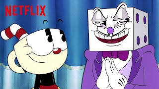 Cuphead Rolls with King Dice  The Cuphead Show  Netflix After School