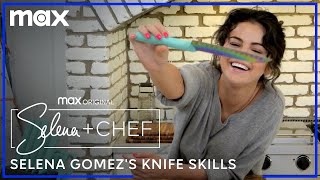 Selena Gomezs Knife Skills  Selena  Chef  Max
