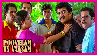 Poovellam Un Vasam Tamil Movie  Ajith has a huge fight with Jyothika  Ajith Kumar  Jyothika